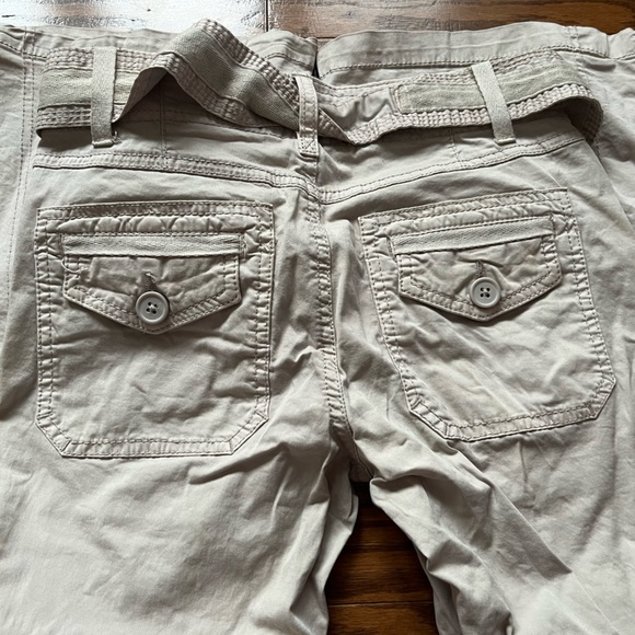 Garage flared low rise bootcut cargo pants🩶 - Picture 6 of 6